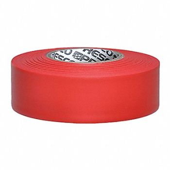 PRESCO PRODUCTS CO Taffeta Flagging Tape Red 300ft x 1-3/16, 8X128