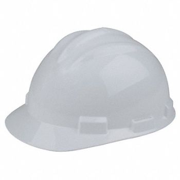 BULLARD Hard Hat Type 1 Class E Ratchet White, 8XF14