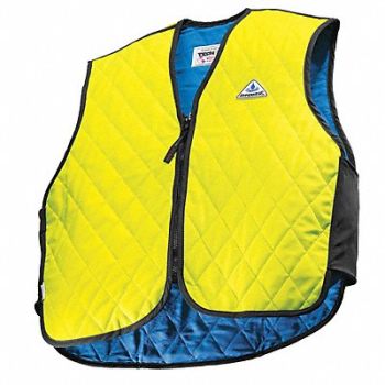 TECHNICHE E7354 Cooling Vest Hi-Vis Lime 5 to 10 hr L, 9DL05