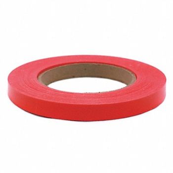 ROLL PRODUCTS Masking Tape 1 W 60 yd L Red, 8XZG8