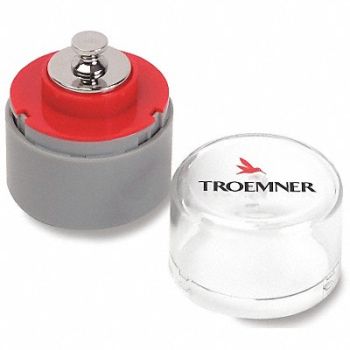 TROEMNER Weight Cylinder 100g Alloy 8 SS Class 4, 8Y585