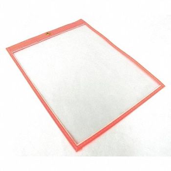 BAW PLASTICS Shop Env 11 x 8-1/2 In Fluor Orn PK50, 8Y913