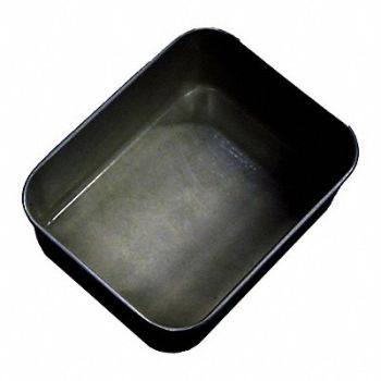 MOLDED FIBERGLASS E9326 Nesting Ctr Black Solid FRC, 8YAP6