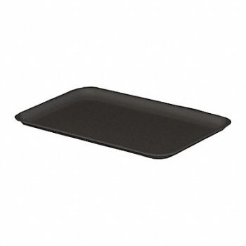 MOLDED FIBERGLASS E9332 Lid Black FiberglassReinfComp 9 3/4 in, 8YAR2