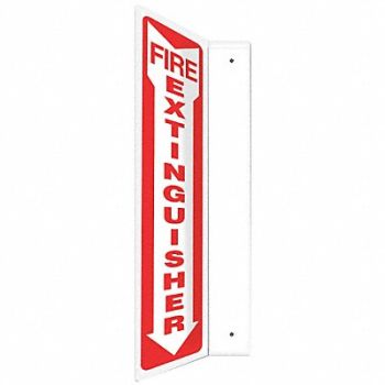 ACCUFORM Fire Extinguisher Sign 18X4-1/2 PS, 772X83