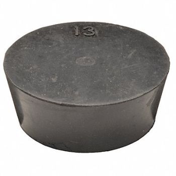 GRAINGER APPROVED Stopper 25mm Black PK4, 8YK45