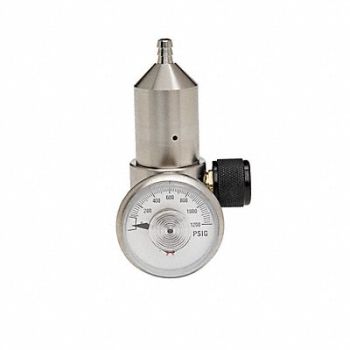 GRAINGER APPROVED Gas Regulator 0.5Lpm, 8YKN2
