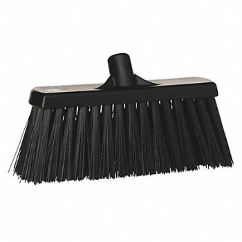 VIKAN Floor Broom Head Threaded 12 Sweep Face, 8Z598