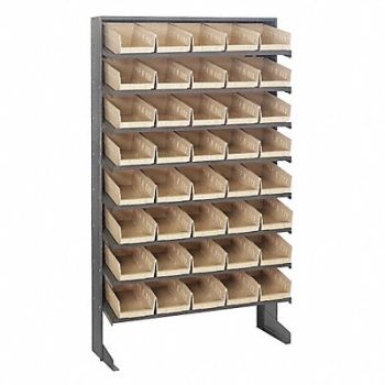 QUANTUM STORAGE SYSTEMS E1546 Pick Rack 12inx60inx36in Ivory, 8Z859