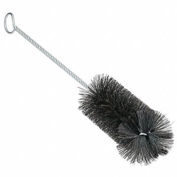 COOPER TOOLS Radial End Brush Natural Wire 20In., 9PTH3