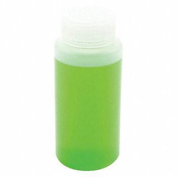 LAB SAFETY SUPPLY Bottle 1000mL Plastic Wide PK6, 8ZAT3