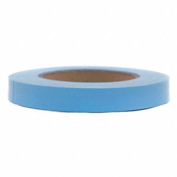 ROLL PRODUCTS Masking Tape 1 W 60 yd L Blue, 8ZAT9