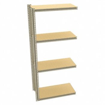 TENNSCO Boltless Shelving 18x84x36in AdOn, 8ZC08