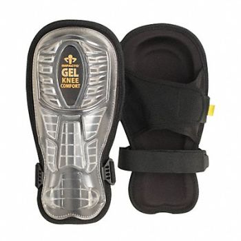 IMPACTO Knee/Shin Pads Nonmarring Gel Univ PR, 8ZC57
