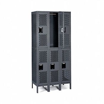 TENNSCO Wrdrb Lckr 2x3Lckr Gray 78 x36 x18 Assm, 8ZDC8