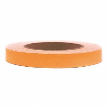 ROLL PRODUCTS Masking Tape 1 W 60 yd L Orange, 8ZF35