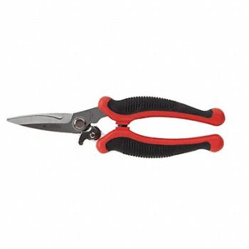 CRESCENT WISS Scissors 8-1/2 in L Stainless Steel, 8ZHH6