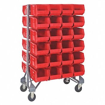 QUANTUM STORAGE SYSTEMS F1604 MoBinRailRk (48)7inx8 1/4inx14 3/4in, 8ZME2