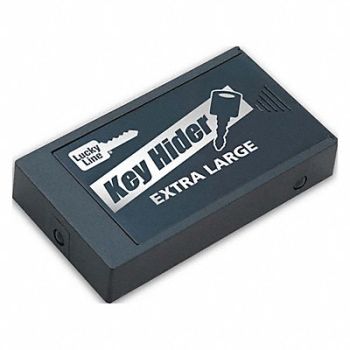 LUCKY LINE PRODUCTS Magnetic Key Hider Extra Large Black, 3EGN6