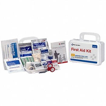 FIRST AID ONLY First Aid Kit 10 People Served 8 W 5 H, 794KF9
