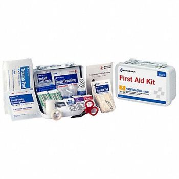 FIRST AID ONLY First Aid Kit 10 People Served 5 H, 794KG0