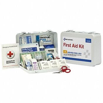 FIRST AID ONLY First Aid Kit 25 People Served 3 W 6.5 H, 794KG2