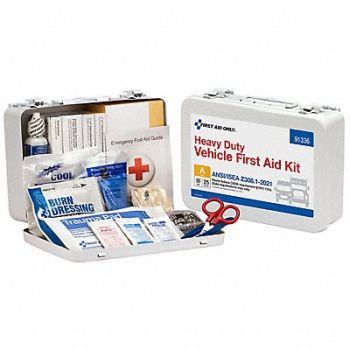 FIRST AID ONLY First Aid Kit 25 People Served 6 H, 794KH1