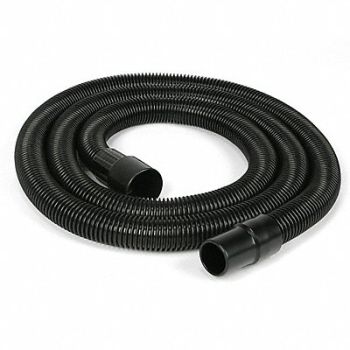 SHOP-VAC Vacuum Hose Plastic 12 ft Locking Inlets, 784HZ9