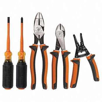 KLEIN TOOLS Insulated Tool Kit 5-Pieces, 802NT2