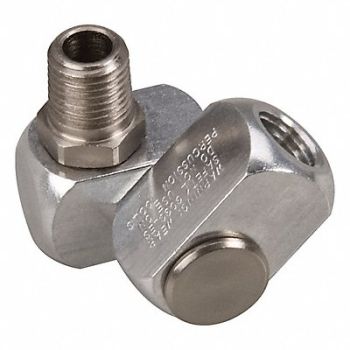 DYNABRADE Swivel Connector 1/4 NPT Inlet 2.5 L, 13F692