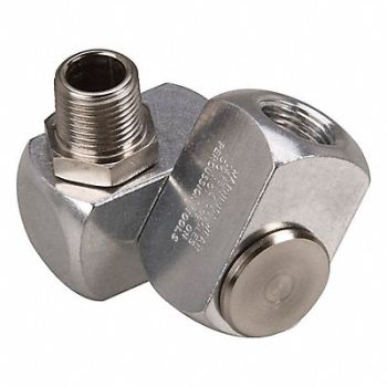 DYNABRADE Swivel Connector 3/8 NPT Inlet 2.5 L, 13F693