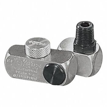 DYNABRADE Flow Control Swivel 1/4 NPT Inlet, 368F04