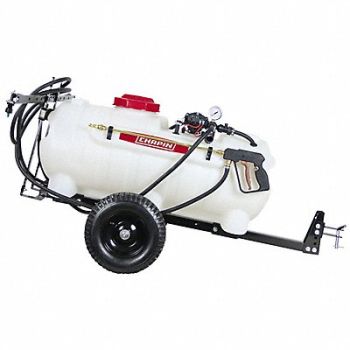CHAPIN Trailer Sprayer 25 gal Tank Capacity, 416P37