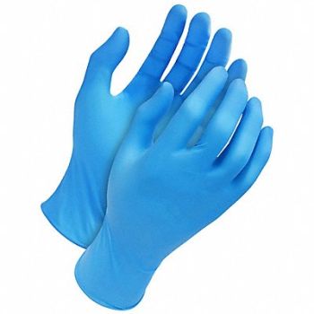 BDG Disposable Gloves Tri-Polymer S PK100, 801AY9