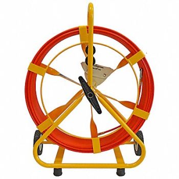 JAMESON Marked Fish Tape 3/8Inx400ft Fiberglass, 6GCR2