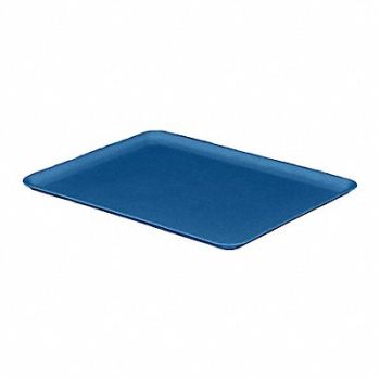 MOLDED FIBERGLASS E9333 Lid Blue FiberglassReinfComp 12 3/8 in, 9A980