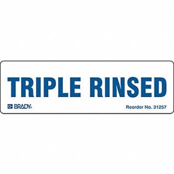BRADY DOT Label Regulated 2-7/8 W PK250, 9AEV5