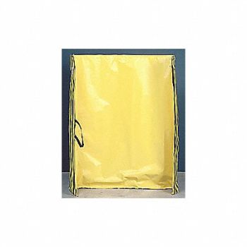 SINGER SAFETY Welding Screen Vinyl 5x6 ft Yellow, 9WU06