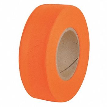 PRESCO PRODUCTS CO Biodegradbl Flagging Tape Orng Glo 100ft, 9AHN1