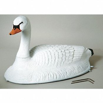 FLAMBEAU Pond Swan Decoy 36 in L 18 in W, 9ATJ0