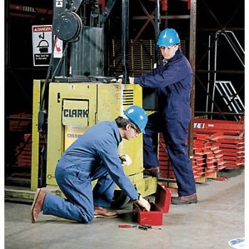 VF IMAGEWEAR Coverall Chest 42In. Blue, 9W807