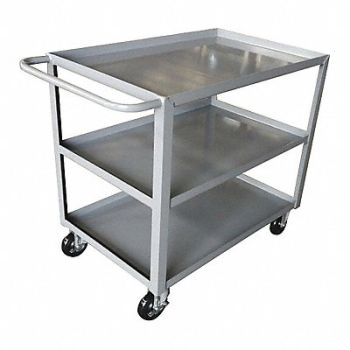 GRAINGER APPROVED Utility Cart 1 200 lb Steel, 9CM21