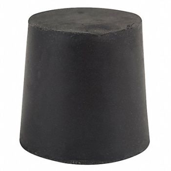 GRAINGER APPROVED Stopper 25mm Black PK24, 9CNG8