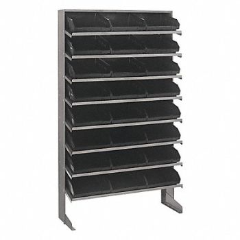 QUANTUM STORAGE SYSTEMS E1548 Pick Rack 12inx60inx36in Black, 9CWY7