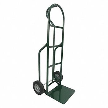 GRAINGER APPROVED Hand Truck 800 lb 49-1/8 x19 x20 Green, 9CX22