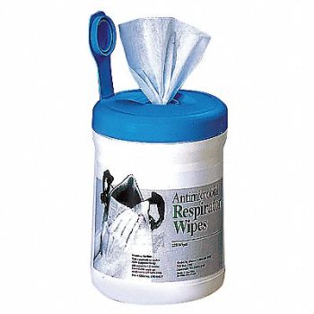 ALLEGRO Respirator Wipes 6 in x 7 1/2 in PK220, 9DHC0