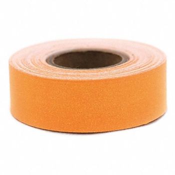 ROLL PRODUCTS Masking Tape 1 W 60 yd L Orange, 9DPA7