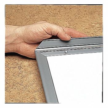 GRAINGER APPROVED Poster Frame Black 11 x 14 In., 9DPN8