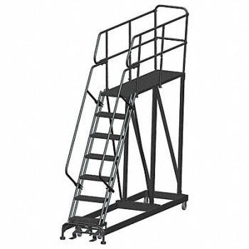BALLYMORE Roll Work Platform Steel Single 70 In.H, 9DUE2