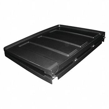 GRAINGER APPROVED Truck Lid Black Fits 45-9/10 cu ft., 9DVT5